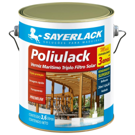 BARNIZ SEMIMATE POLIULACK  0.9LT