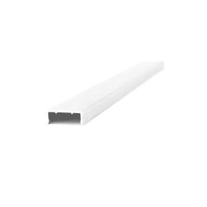 CANTOS U ALUMINIO BLANCO ANODIZADO 18mm 2.60MTS (MEATON)