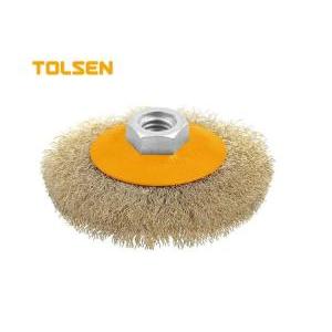 CEPILLO CONICO BRONCEADO 100mm TOLSEN