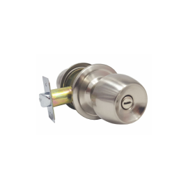 CERRADURA POMO SEMI-COPA TERM.INOX SIN LLAVE (MEATON)