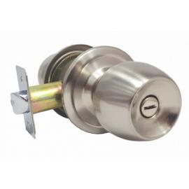 CERRADURA POMO SEMI-COPA TERM.INOX SIN LLAVE (MEATON)