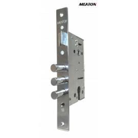 CERRADURA SEGURIDAD 3 PERNOS P/EURO CILINDRO (MEATON)