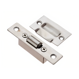 CERRADURA TIPO RODILLO INOX PARA PUERTA VAIVEN (MEATON)