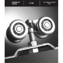 CORREDERA D-100 COLGANTE ROD.ACERO (DUCASSE)