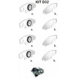 CORREDERA D-32 MADERA/ALUMINIO MUEBLES (DUCASSE)