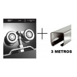 CORREDERA KIT D100 3MTS (DUCASSE)