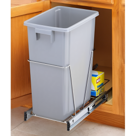 CUBO BASURA TELESCOPICA . BASAL SIMPLE 35lt. 300 mm.