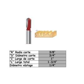 FRESA P/TROMPO (1605)(D1305) 1/4