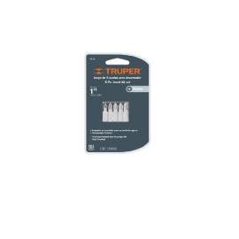 JUEGO 5 PTAS. POZIDRIV 25MM(Pz0,Pz1,Pz2,Pz2,Pz3) (TRUPER)