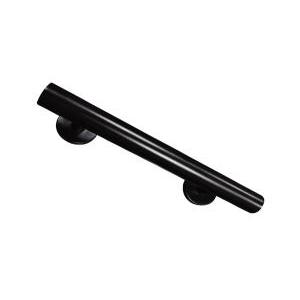 MANIJON ACERO SIMPLE NEGRO RECTO 300MM DIAM32MM