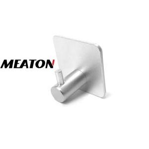 PERCHA ALUMINIO ADHESIVA BASE CUADRADA