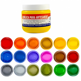 PINTURA ACRILICA COLOR AZUL OSCURO 200 cc