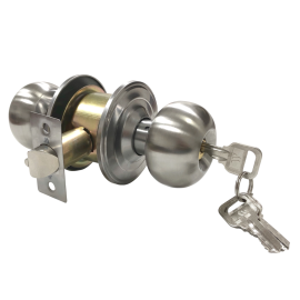 POMO MEDIA BOLA INOX SATINADO CILIND AL C/LLAVE
