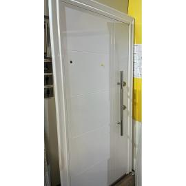 PUERTAS SEMIBLINDADA FULL BLANCA BARRAL IZQUIERDA