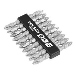 PUNTAS ATORNILLADOR DOBLE 10P PH2X65 TOLSEN