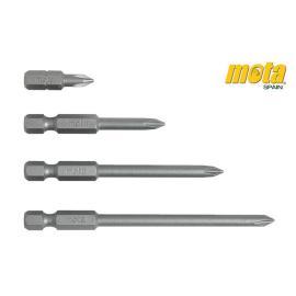 PUNTA BIT 2X50mm 1/4 ACERO (MOTA)
