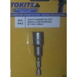 PUNTA MAGNETICA CON BOCA LLAVE HEXAGONAL 11mm