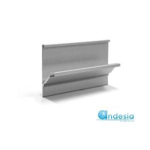 Perfil tirador 7419 anodizado (TAPA)