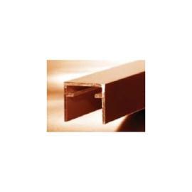 RIEL ALUM.CANAL MEATON P/CD50 CXR 2 METROS