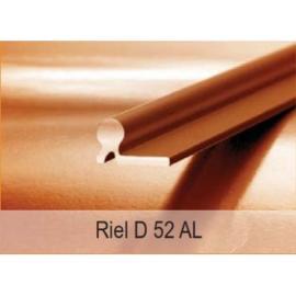 RIEL DUCASSE INFERIOR 3MT. P/D-52 ALUMINIO