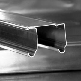 RIEL U20 2MTS ACE. GALVANIZADO (DUCASSE)