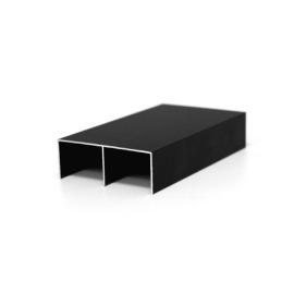 RIEL JOELINI AND DOBLE SUP 2MTS.32MM NEGRO ANODIZADO