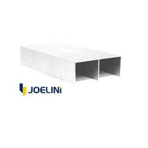 RIEL JOELINI DOBLE SUP 3M 32MM BLANCO