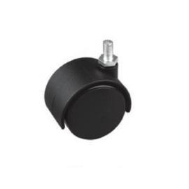 RUEDAS GEMELAS NYLON ROSCA 1.1/2