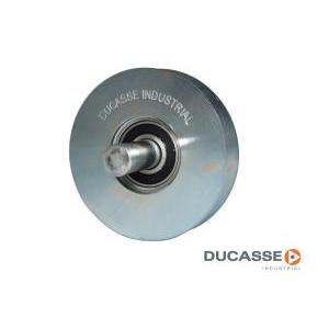 RUEDA AL PISO C/PASADOR 64MM 100KG (DUCASSE)