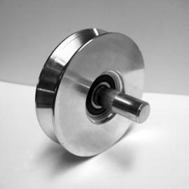 RUEDA AL PISO C/PASADOR 75MM 250KG (DUCASSE)