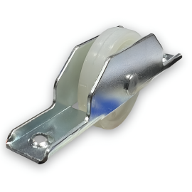RUEDA NYLON C/RULEMAN 32MM CANALETA