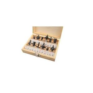 SET FRESAS MADERA ENC 1/4 12P. TOLSEN