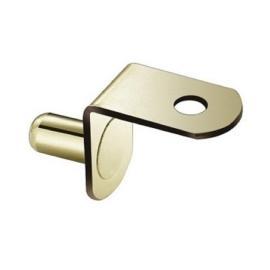 SOPORTE ESTANTE ANGULO RECTO BRONCE 6.3Mm.X 100Un.