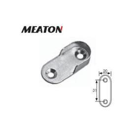 SOPORTE P/BARROTE OVAL 16MM. MEATON X UNIDAD