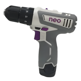 TALADRO ATORNILLADOR RECARGABLE 10MM CON 2 BAT 1.5Ah