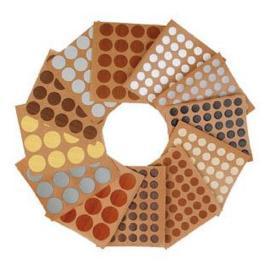 TAPA AUTOADHESIVA 63.12 CREMA 12MM X 20 UNID