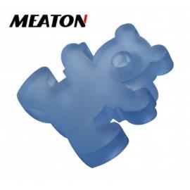 TIRADOR ACRILICO OSO AZUL 45X50X22