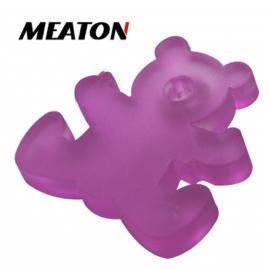 TIRADOR ACRILICO OSO ROSADO 45X50X22