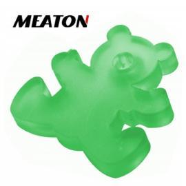 TIRADOR ACRILICO OSO VERDE OSCURO 45X50X22