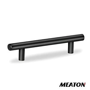 TIRADOR ARCADIA NEGRO PINTADO 256MM AC. INOX