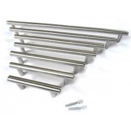 TIRADOR CANELO 160MM-BARRAL DE ACERO INOX.