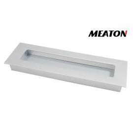 TIRADOR OLIMPIA 96MM.CUBETA ALUMINIO MEATON M040