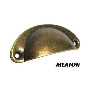 TIRADOR TIPO CONCHILLA BRONCE ANTIGUO